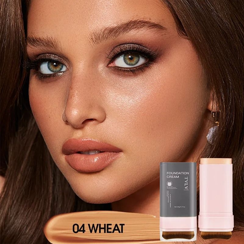 TVLV Waterproof Concealing Foundation Stick with Built In Brush