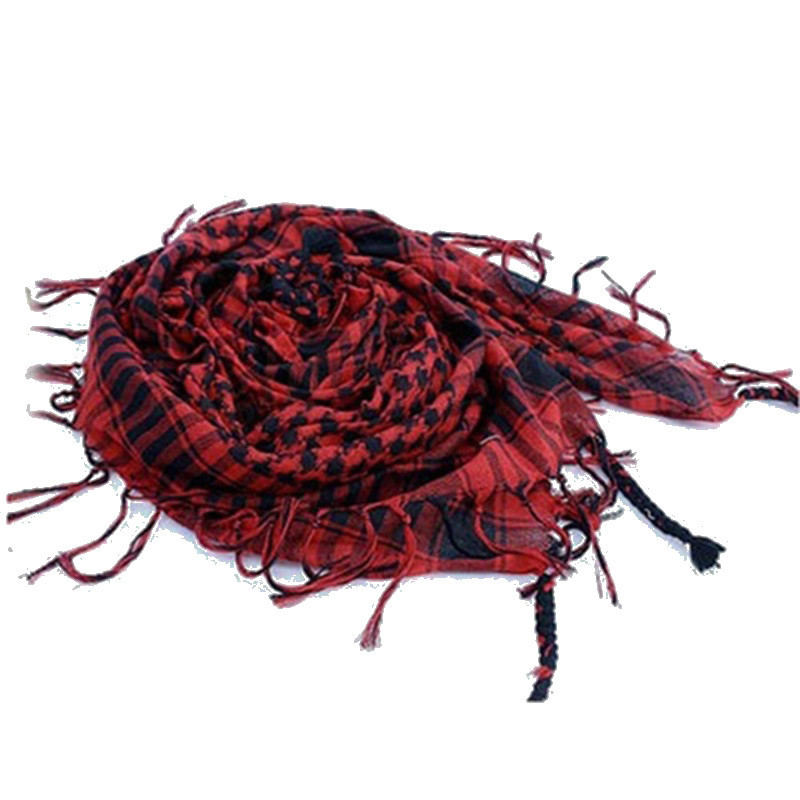 Light weight Military Tactical Arab Scarf Unisex Army Plaid