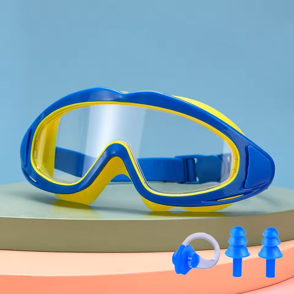 Children's Wide Angle Anti Fog Swimming Goggles