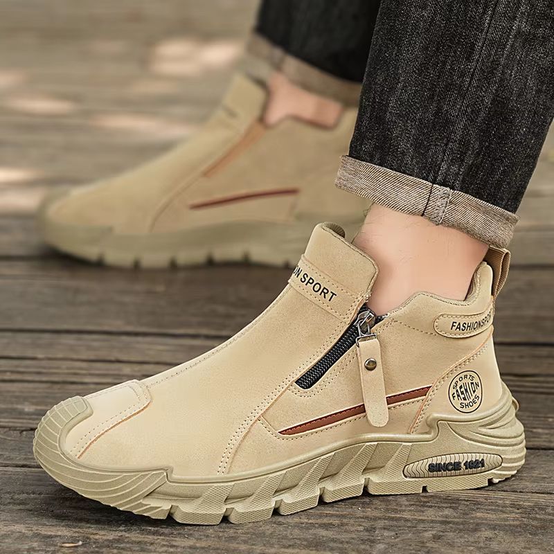StrideMax Autumn Men's Casual High Top Sports Shoes