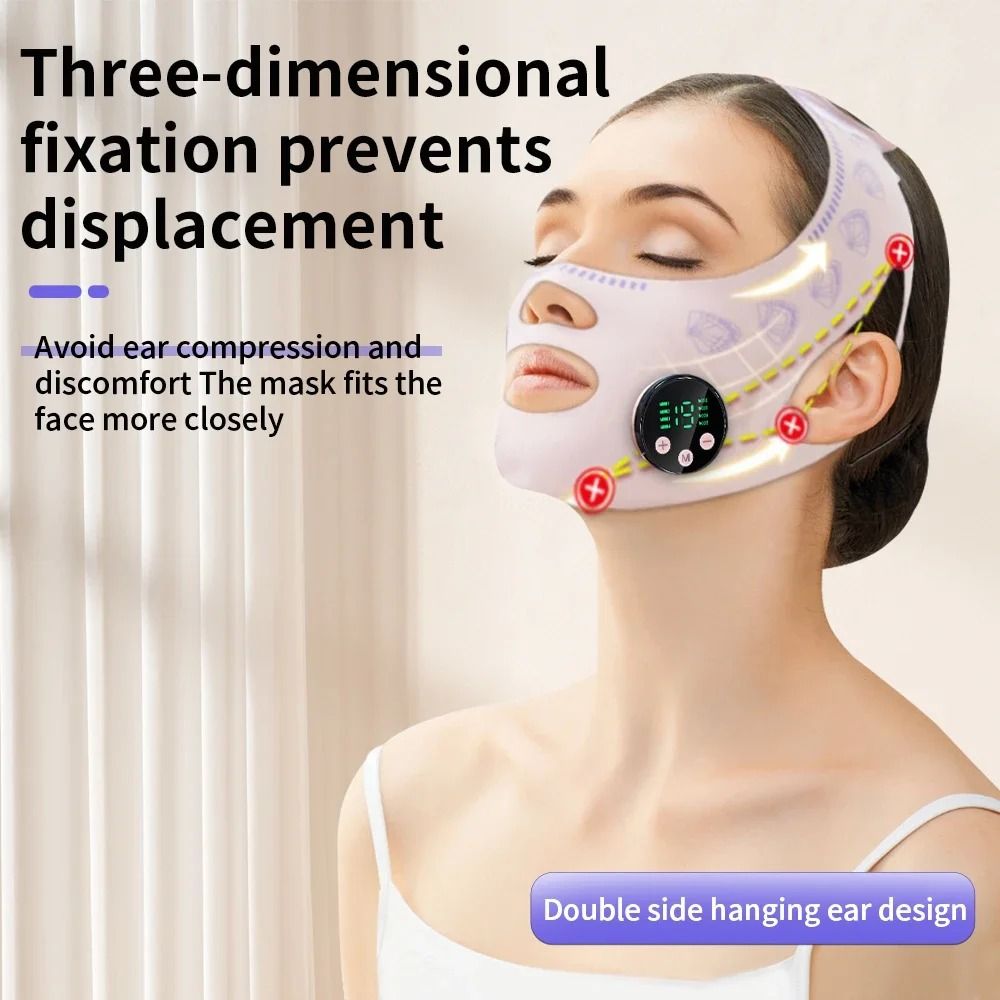 EMS Facial Slimming Strap – Advanced Face Lifting and Thin Mask