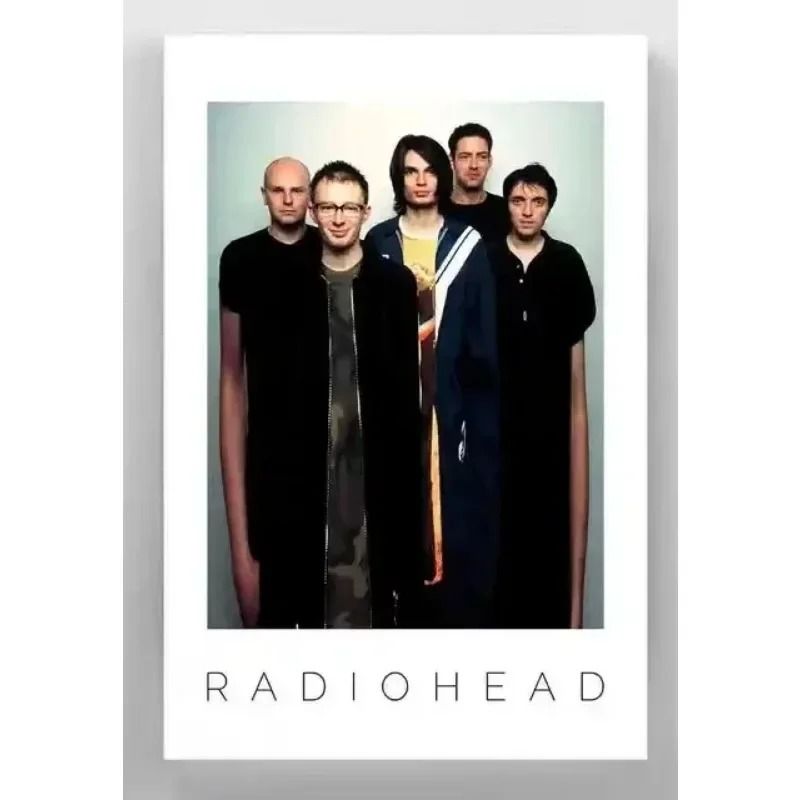 Radiohead The Bends Poster Album Cover Wall Art Canvas for Rock Music Decor