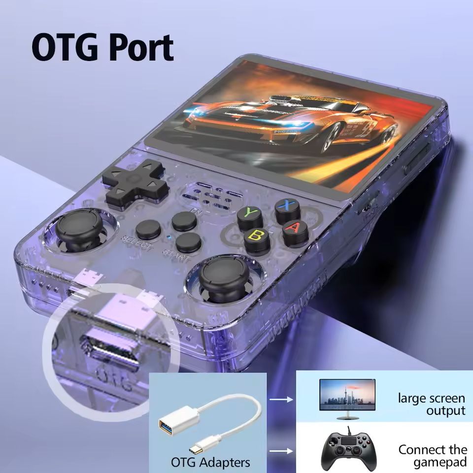 Retro Handheld Game Console R36S with IPS Display and Linux System