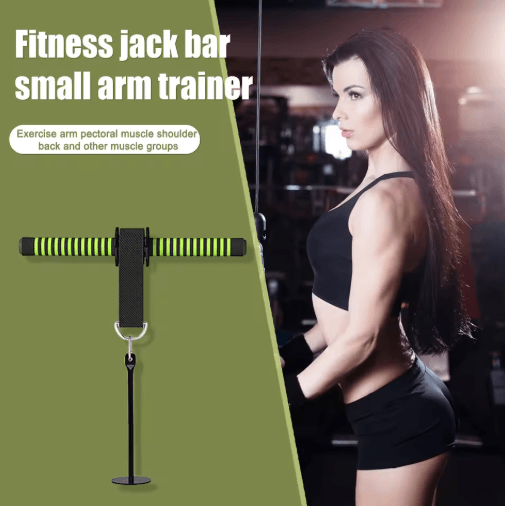 PowerGrip Wrist Roller Exerciser Bar for Forearm and Grip Strength