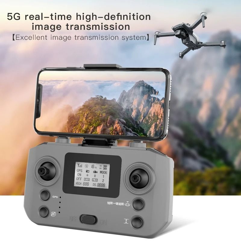 L600 PRO MAX 2025 GPS Drone with 4K HD Dual Camera, 3 Axis Gimbal, Obstacle Avoidance, and 5KM Range