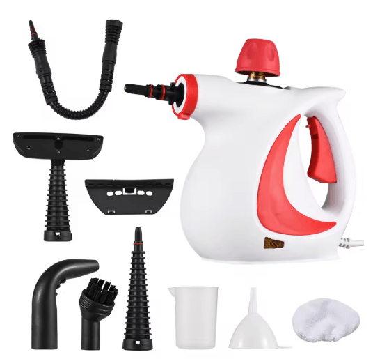 Pressurized Handheld Steam Cleaner – Portable High-Pressure Multi-Surface Steamer