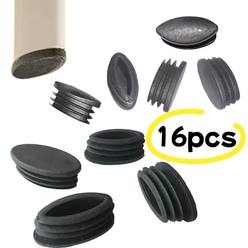 Plastic Chair Leg End Caps Furniture Feet Covers Floor Protector Set
