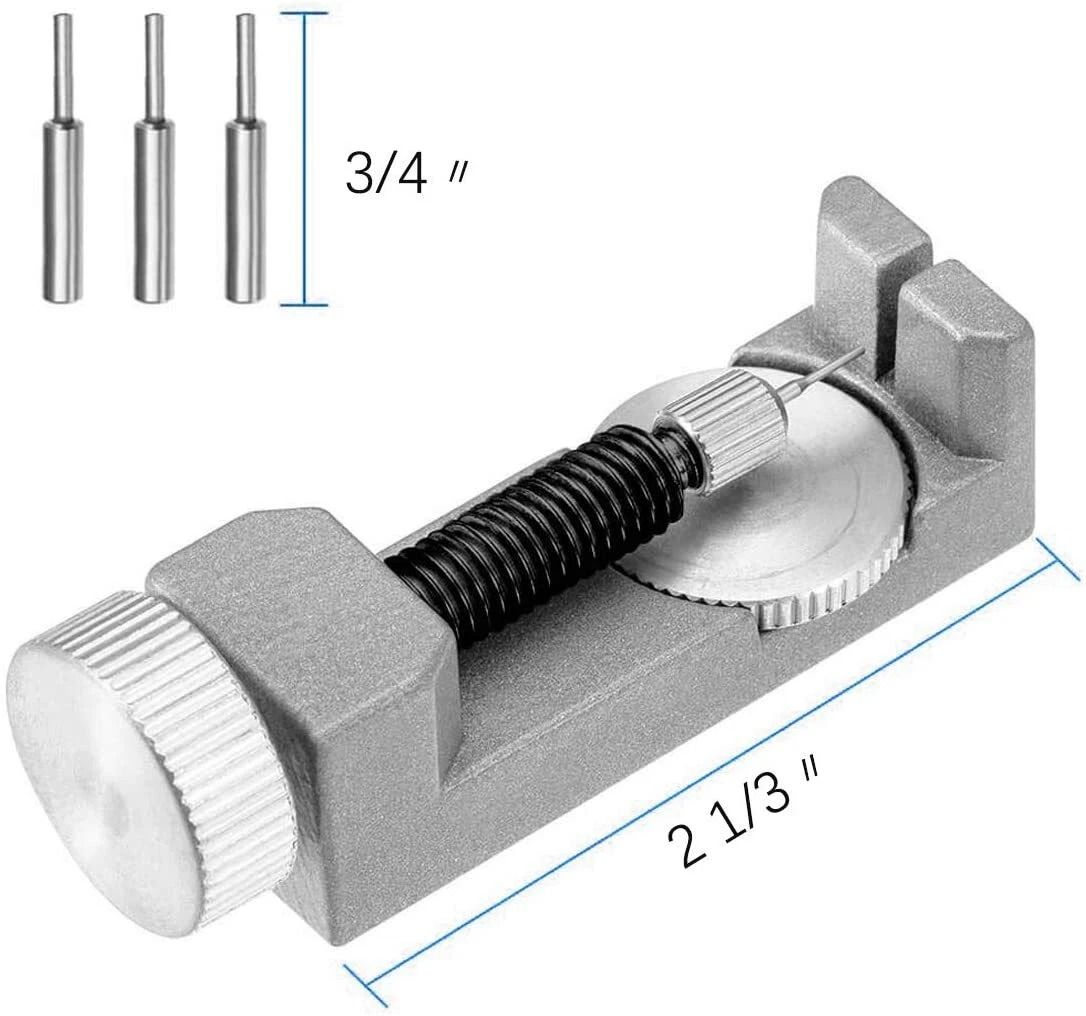 Watch Spring Bars and Watch Band Repair Kit Set with Link Remover, Stainless Steel