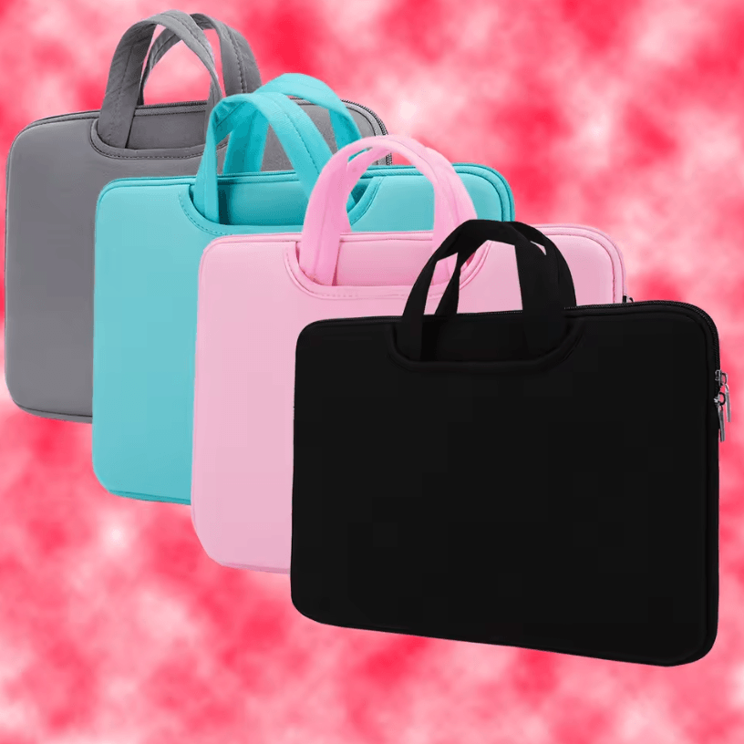 Lightweight Laptop Handbag 16 17 Inch Computer Bag with Front Pocket Storage