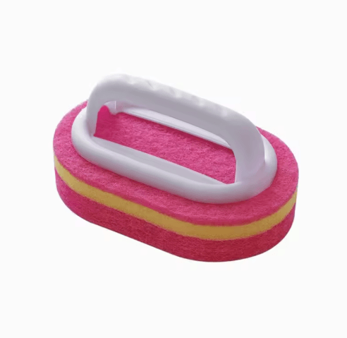 Magic Handle Multi-Surface Cleaning Sponge Brush Set