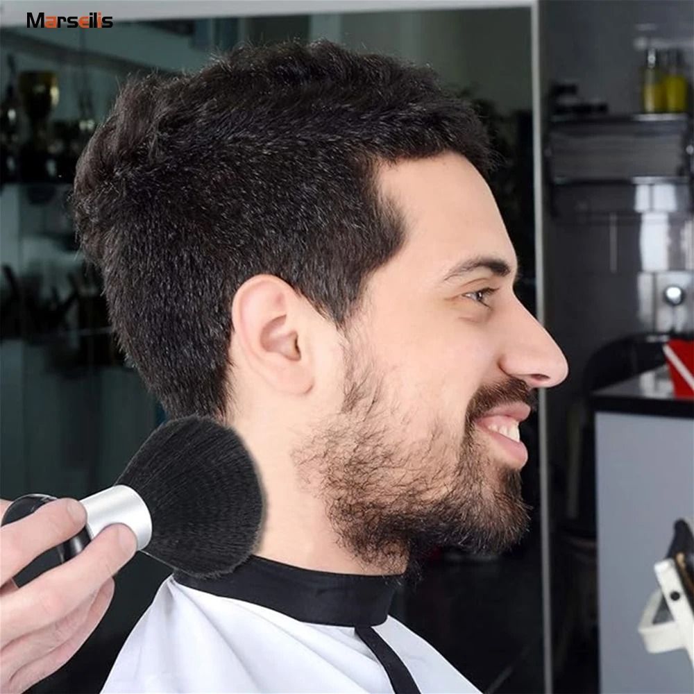 Neck Dusting Brush | Ultra-Soft Hair Sweeping & Facial Cleaning Tool