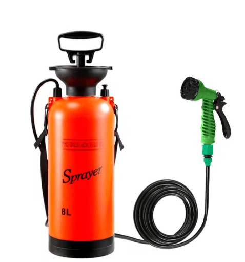 5L to 8L Portable Multi Functional Car Washing and Camping Shower Sprayer