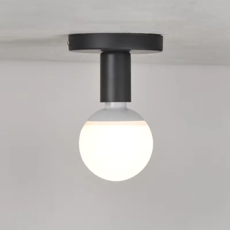 Modern E27 Lamp Base Holder Nordic Iron Wall and Ceiling Light Socket