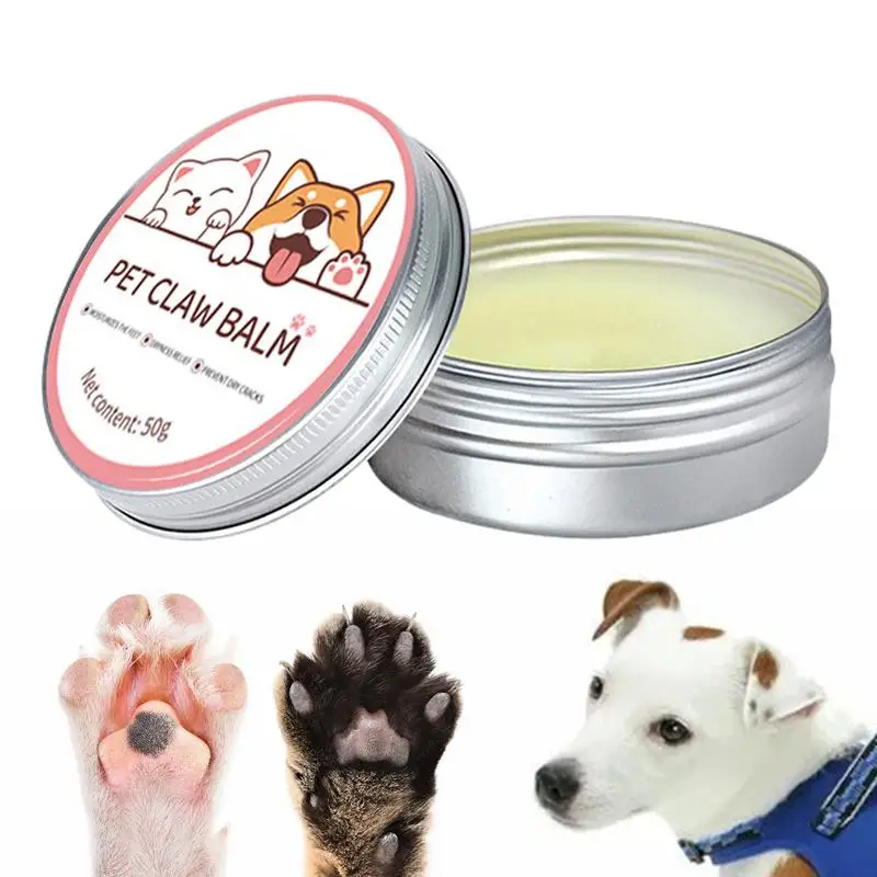 Paw Balm for Cats and Dog Protective Moisturizer for Paws and Nose, Heals Cracked Feet and Skin