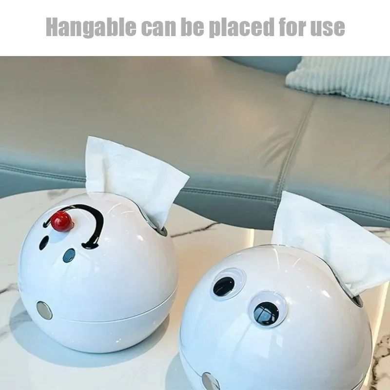 Smiling Face Wall Mounted Toilet Paper Box