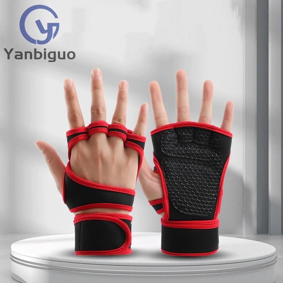 Open Gym Gloves with Wrist Support