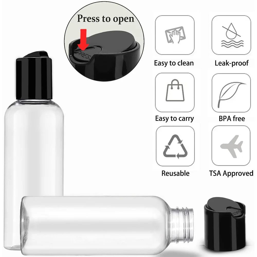 100ml Travel Cosmetic Bottle Set