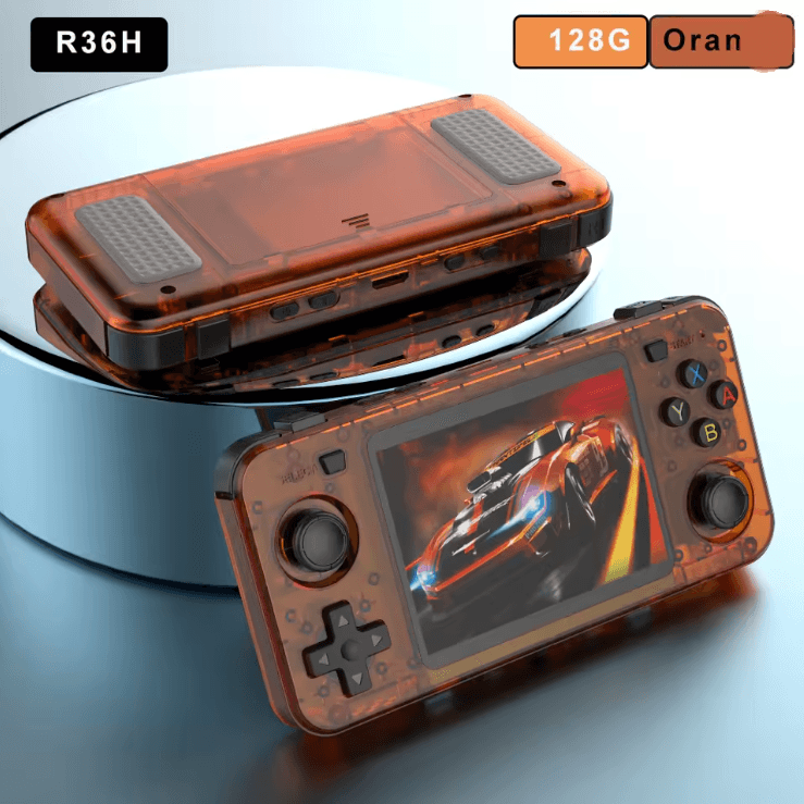 Retro Handheld Game Console with 35 Inch IPS Screen and 10000 Plus Games