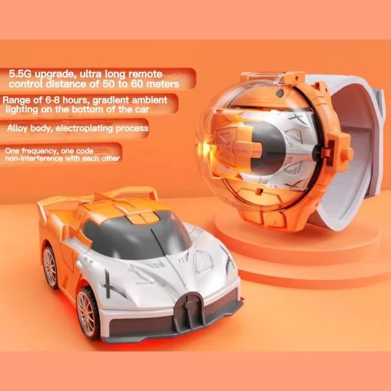 TurboTrack RC Watch Car For Kids