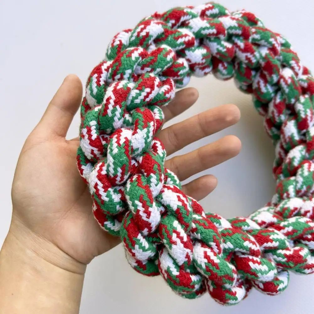 7.87inches Dog Rope Chew Toy Durable Bite Resistant Tug Toy