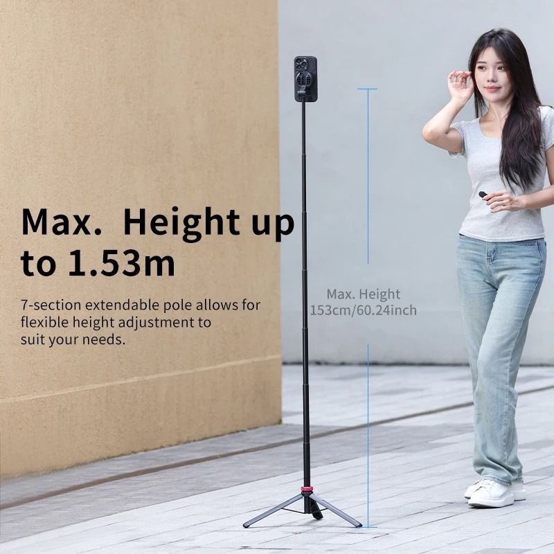 Ulanzi MT 84 1.53m Magnetic Tripod with Bluetooth Remote
