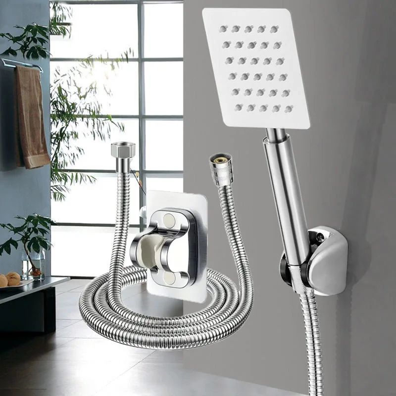 High Pressure Handheld Shower Head Stainless Steel Bathroom Set