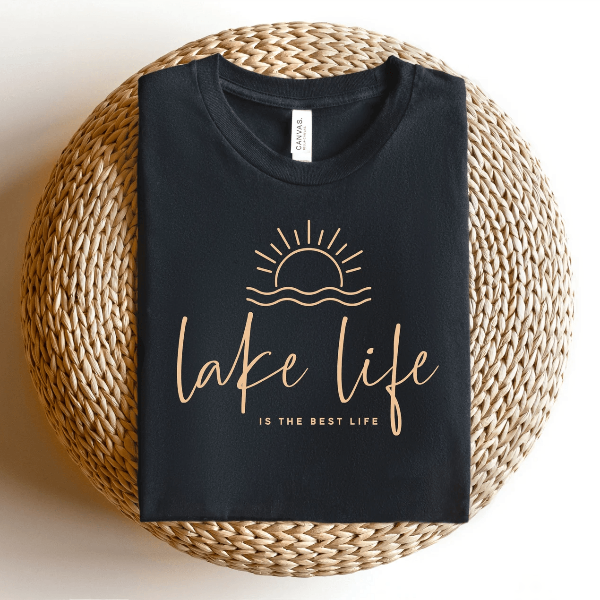 Lake Life Shirt Vacation Camping Tee Lake Vibes Travel Shirt