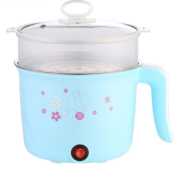 Mini Multifunction Electric Cooker Compact Hot Pot, Rice Cooker & Pan for Home Cooking