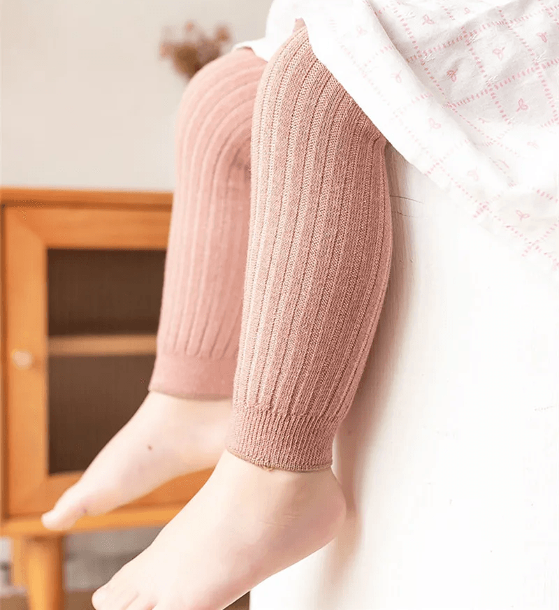 CozyFlex Cotton Baby Leggings Spring Autumn Knit Pants for Boys and Girls