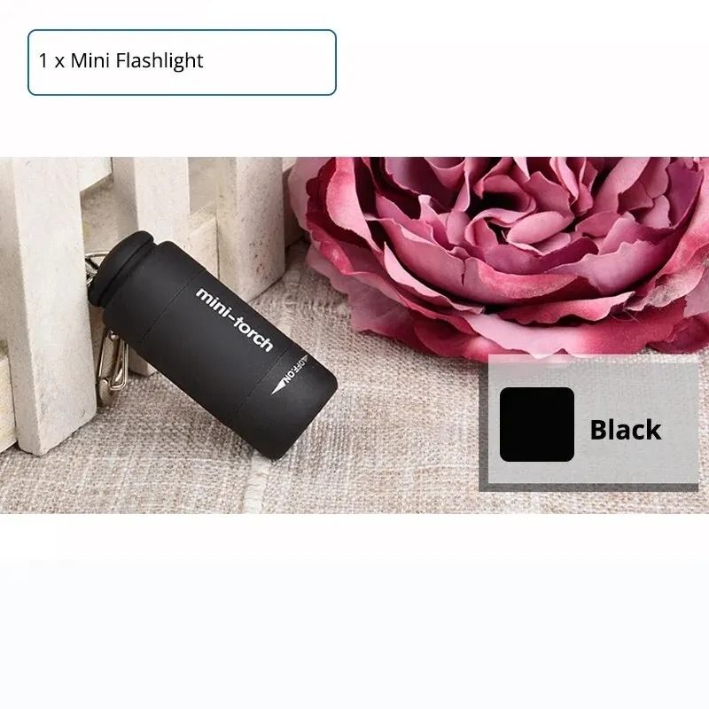 Ultralight Mini Keychain Flashlight and Finger Light