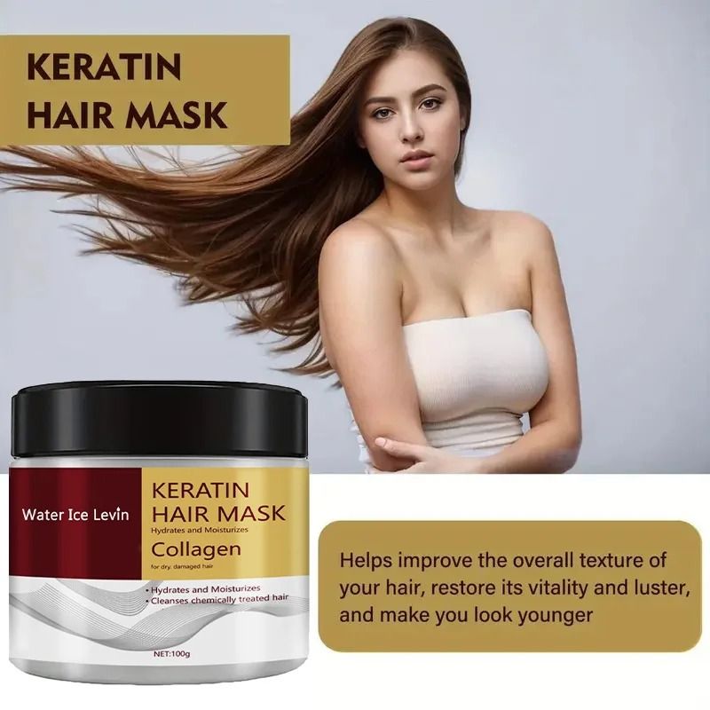 RevitaSilk Collagen Keratin Hair Mask Deep Repair Conditioner