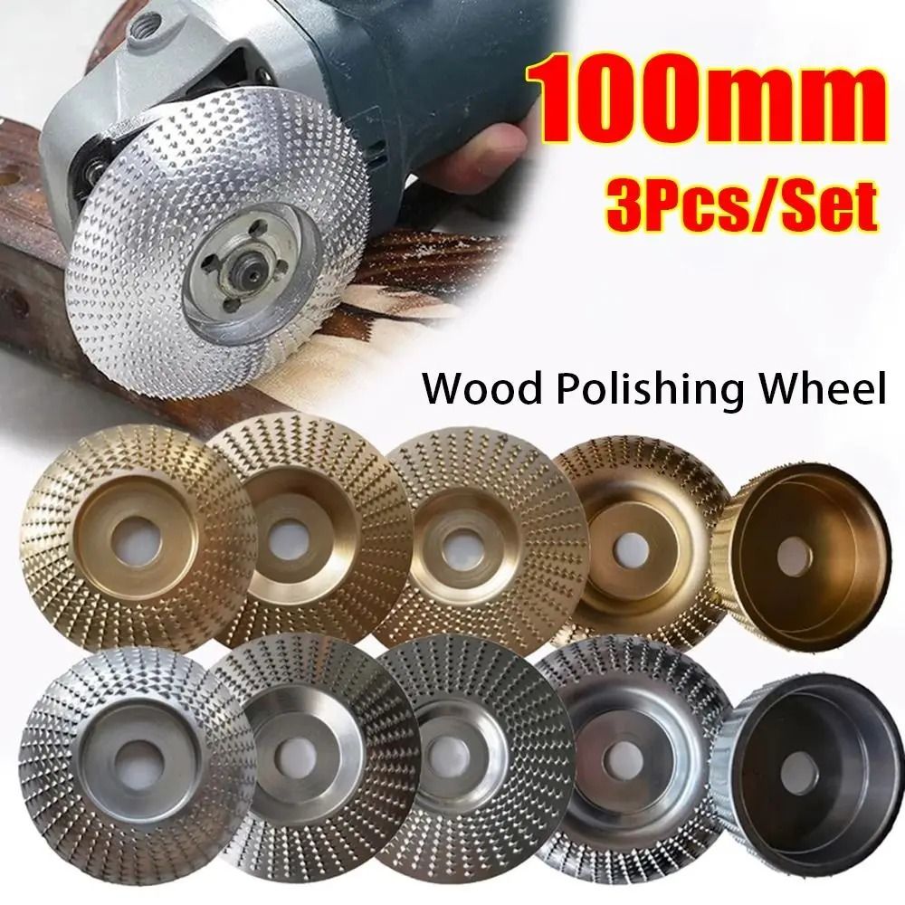 Timber-Sculpting Gallery | High-Fidelity 100mm Carbon Steel Grinding Wheel & Technical Rotary Abrasive Logic
