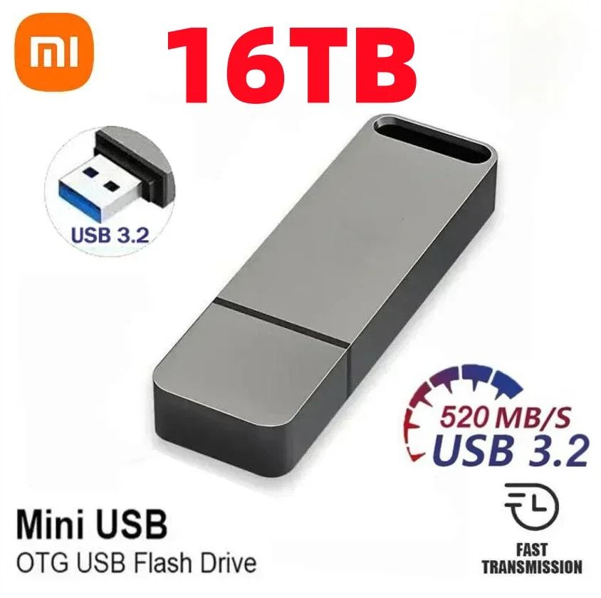 High Speed USB Flash Drive With OTG Support And Waterproof Metal Body