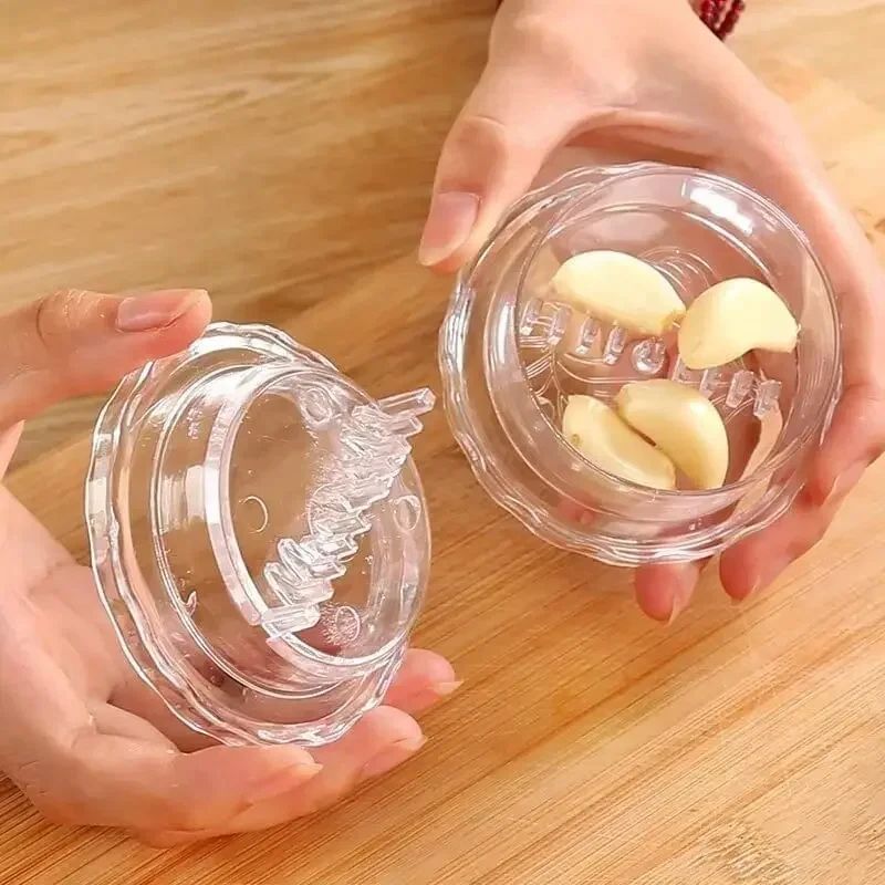 Ultimate Kitchen Manual Garlic Press & Crusher Tool – Effortless Garlic Mincer & Chopper