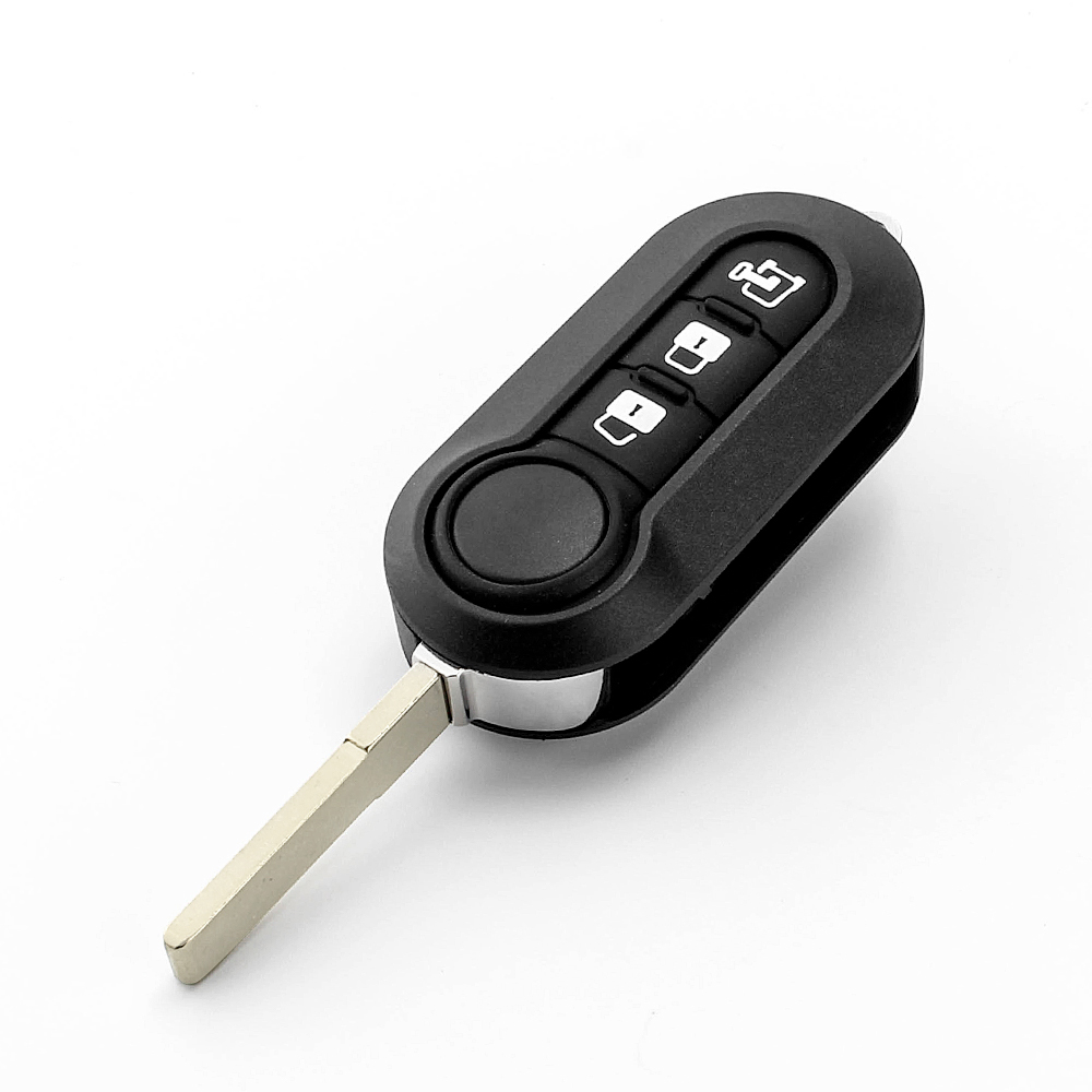 Flip Key for Fiat Panda Punto Bravo Ducato SIP22 Blade Remote Fob for Citroen Jumper Peugeot Boxer Cars