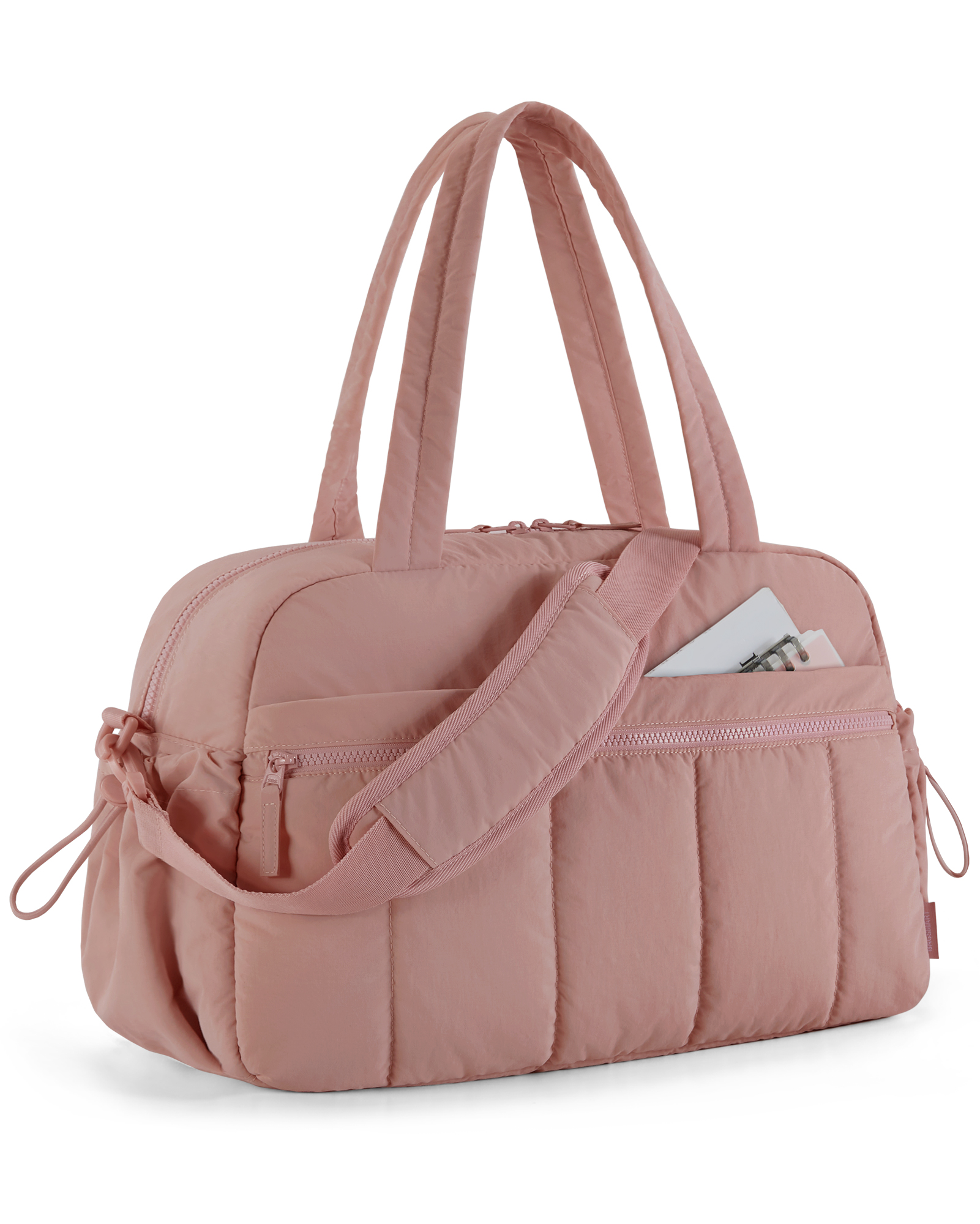 Waterproof Travel Duffel Bag with Wet Pocket, Women's Gym & Weekender Shoulder Bag, Durable Beach