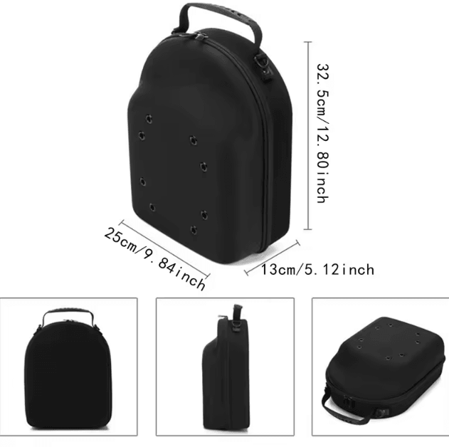 CapGuard Hard Shell Baseball Cap Travel Case Portable Hat Carrier Organizer