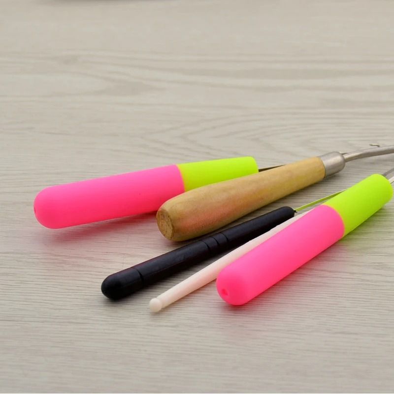 Latch Hook Crochet Needle Set Hair Extension Braiding Weaving Styling Tools