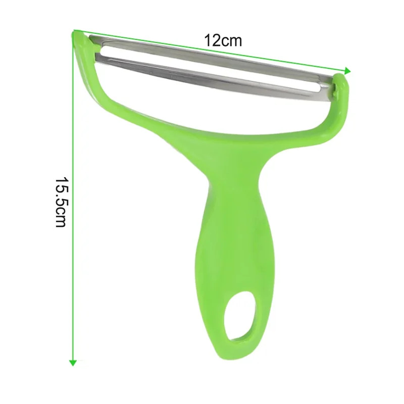 Wide Mouth Peeler Stainless Steel Vegetable Fruit Grater Salad Slicer
