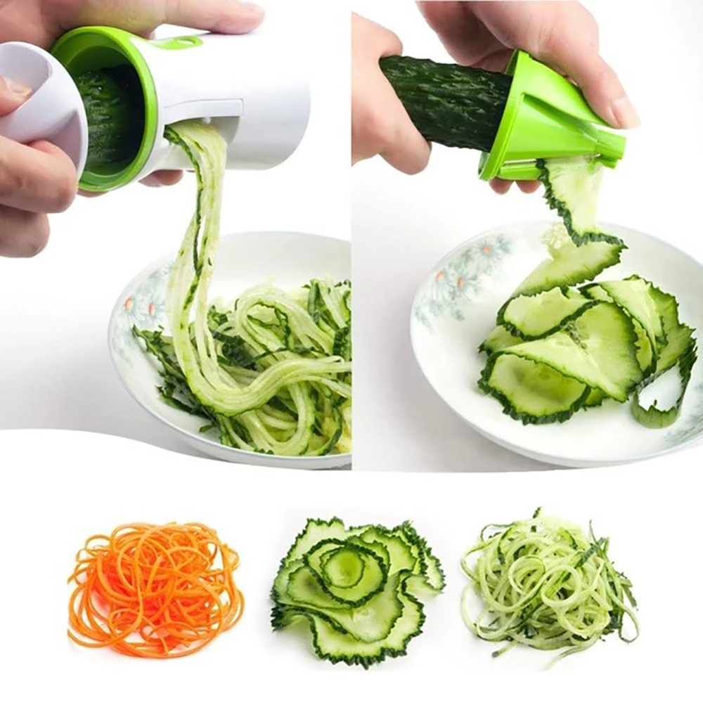 Heavy Duty Stainless Steel Spiralizer Vegetable Slicer Pasta and Noodle Maker