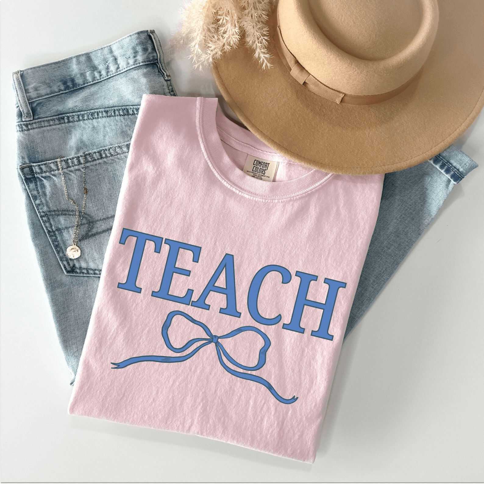 Comfort Colors Teacher Shirt Cute Teacher Appreciation Back to School Tee