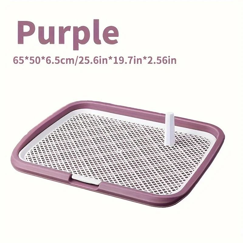 Dog Potty Training Toilet with Removable Net Reusable Dog Pee Pad Holder Tray