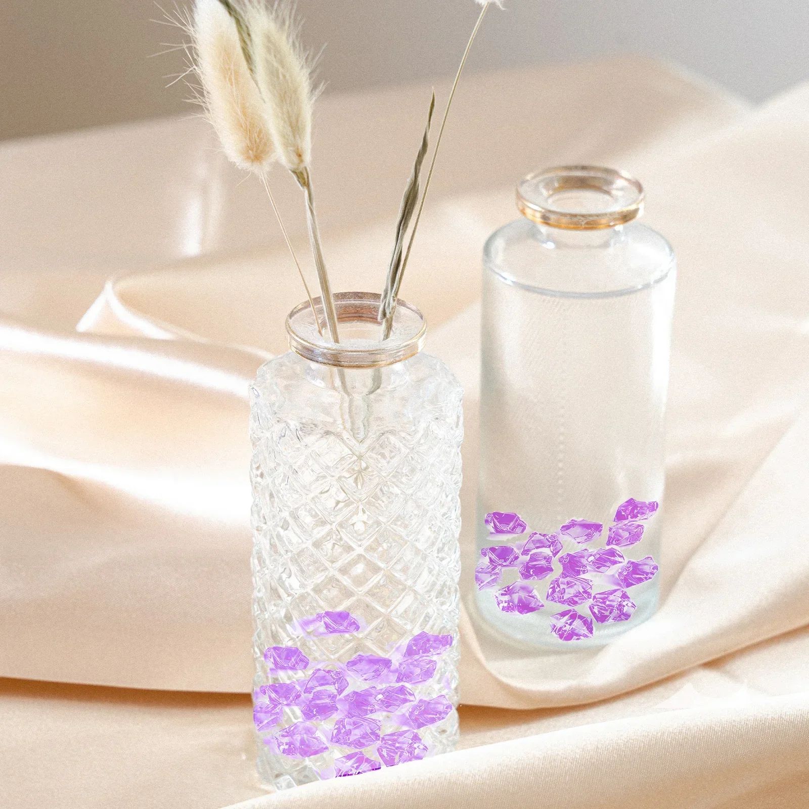 Clear Acrylic Crushed Ice Vase Fillers