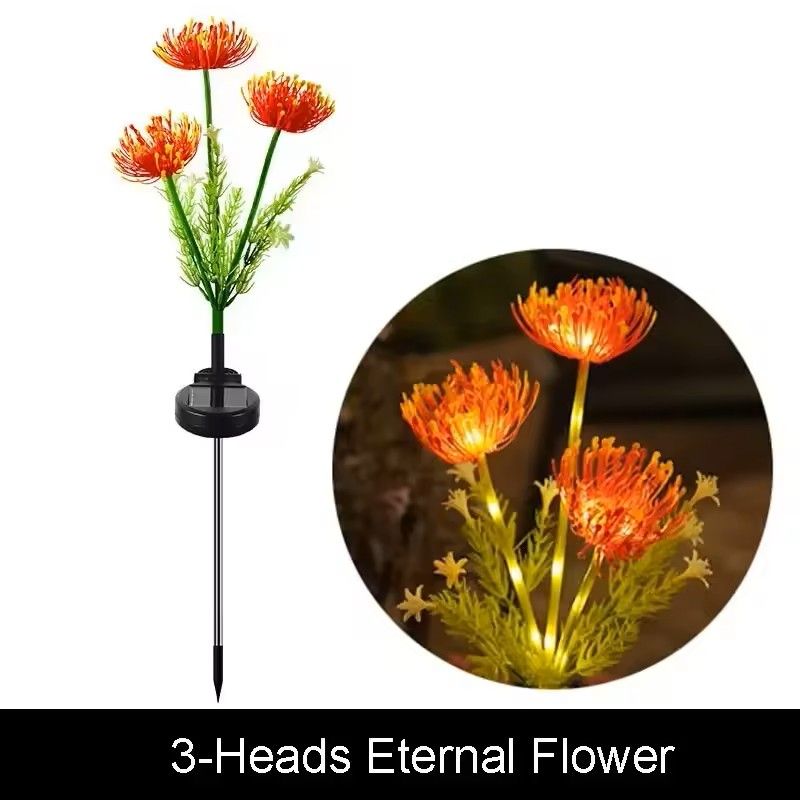 Solar LED Butterfly Flower Light