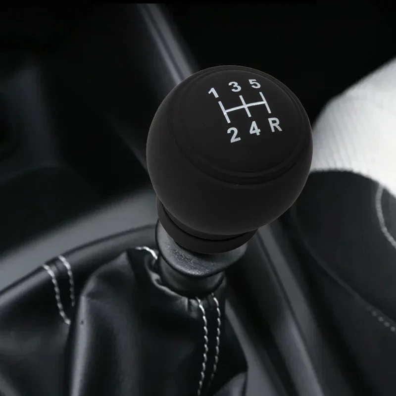 Universal Silicone Gear Shift Knob Cover Dustproof & Waterproof Nonslip Manual Shifter Protector