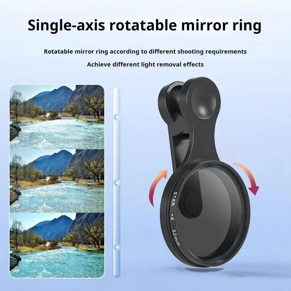 Rotatable Polarized Phone Camera Lens