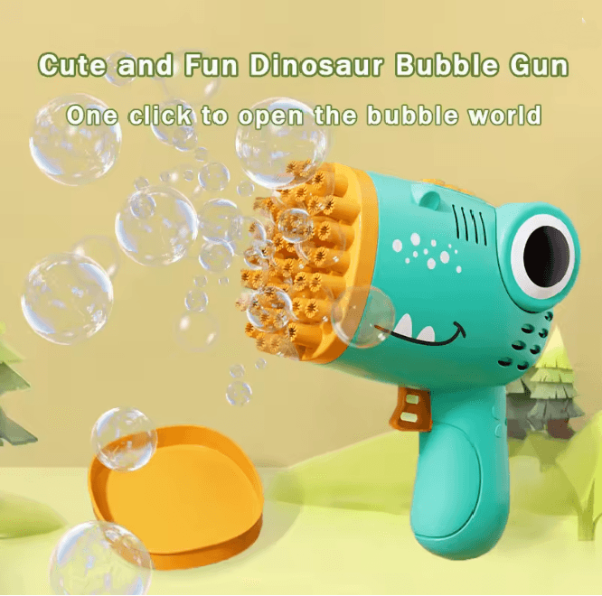Dinosaur Bubble Blaster Machine