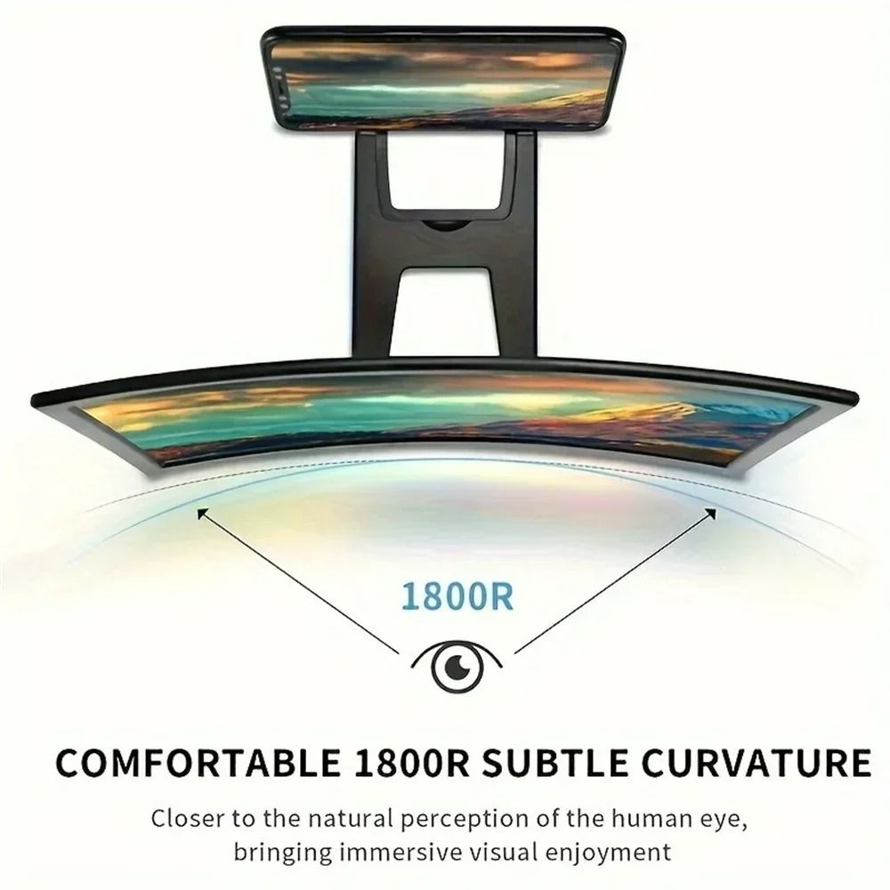 Phone Screen 3D HD Magnifier with Stand