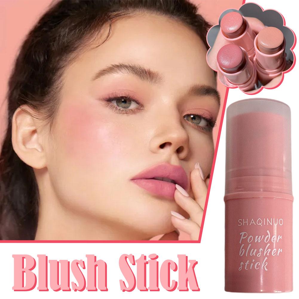 Sponge Head Blusher, Velvet Liquid Blush Matte, Natural Lasting Tint Makeup