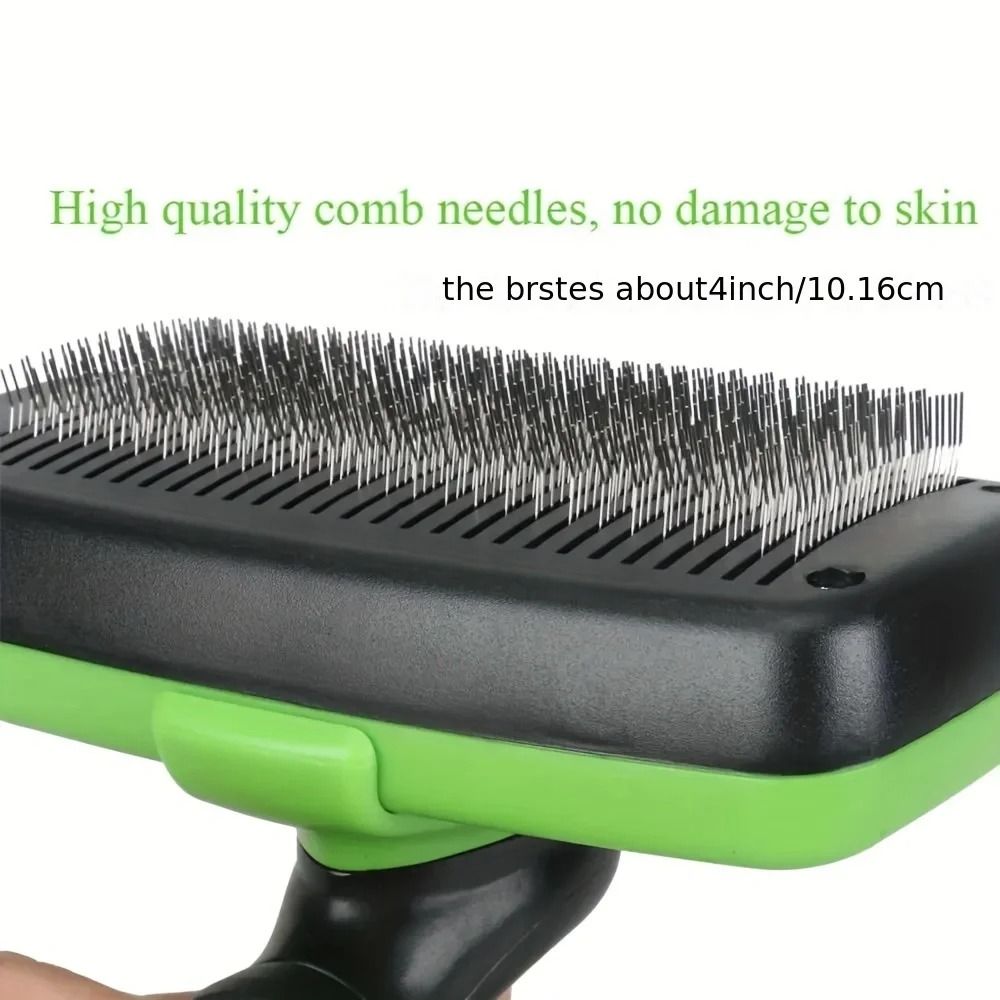 Pet Self Cleaning Shedding Comb For Cats And Dogs